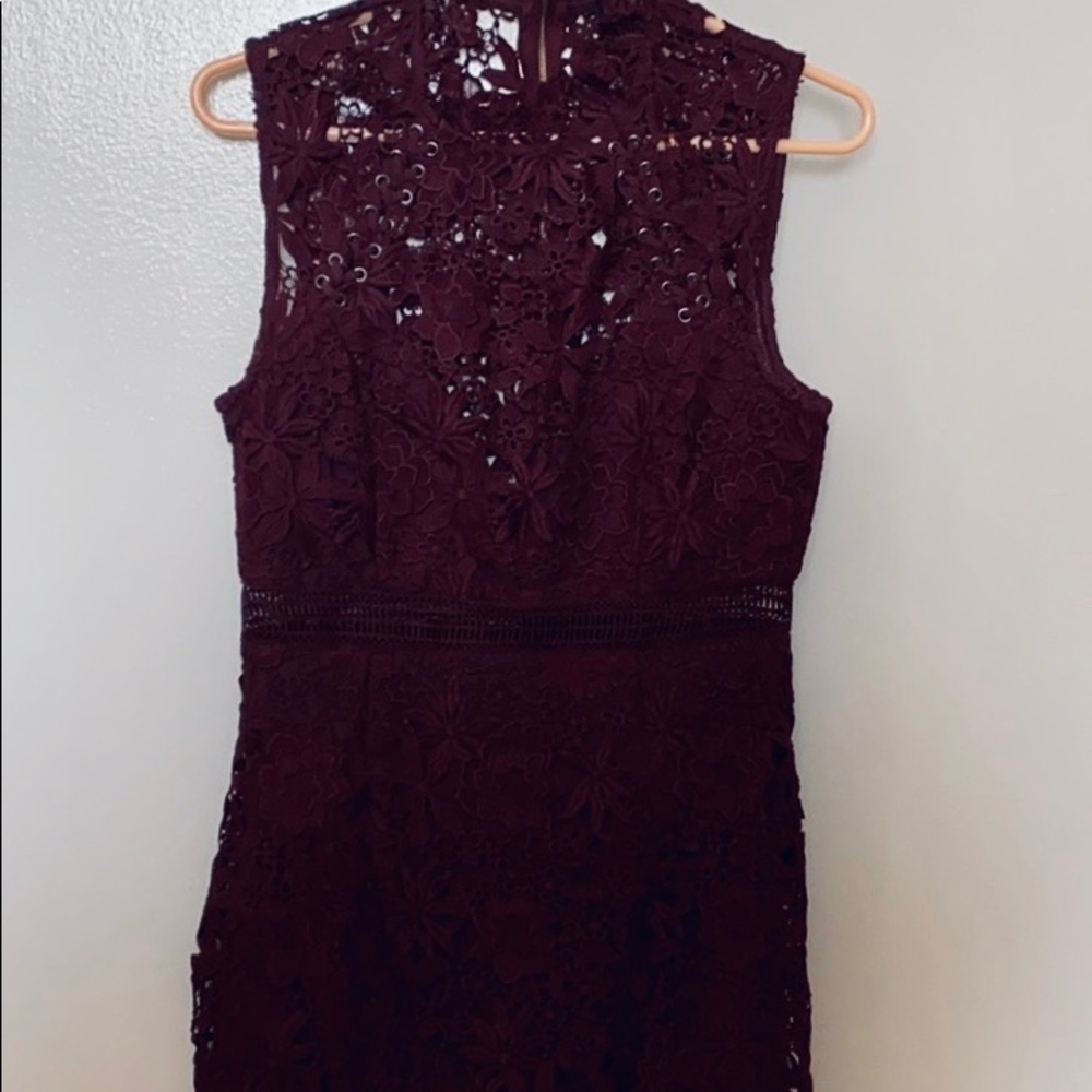 Lace cocktail dress